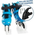thumbnail image 5 of FRCOLOR 1Set Inline Skate Brake Pad Black Roller Skates Accessories Easy Install Sturdy Material, 5 of 7