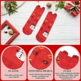 thumbnail image 5 of Hometravel Pair of Christmas Socks, Cute Cartoon Design Mid-Crew Socks, Holiday Themed Socks for Autumn Winter Warmth, Festive Footwear for Cold Weather, 5 of 6