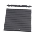 thumbnail image 2 of Terraxo Car Roller Blind Cover Center Console Roller Blind Sliding Cover Center Console Cup Holder Slide Roller Cover Auto Console Cup Holder Roller Blind Cover Robust PC Pp Build Suitable Black, 2 of 8
