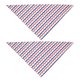thumbnail image 3 of Pet Triangle Towel 2Pcs Multi Polyester Adjustable Fit Cat Bib for Pet Using, 3 of 3