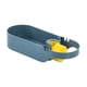 thumbnail image 4 of Soporte para esponja sobre grifo, hueco para jabón, paño de cocina, cepillo, escurridor para fregadero, colgador Azul, 4 of 9