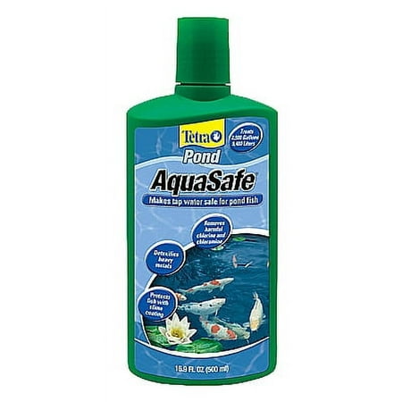 UPC: 0046798162674 | Tetra Pond AquaSafe 16.9 Ounces Makes Tap Water Safe For Pond Fish