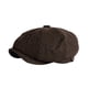 thumbnail image 1 of Boina unisex de color liso estilo retro británico - Gorro informal de spandex para todas las estaciones, tallas S-XL, 1 of 4