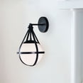 thumbnail image 6 of 83670BK Lark Colby - 15W 1 LED Small Wall Sconce-15.75 Inches Tall and 9.25 Inches Wide-Black Finish, 6 of 11