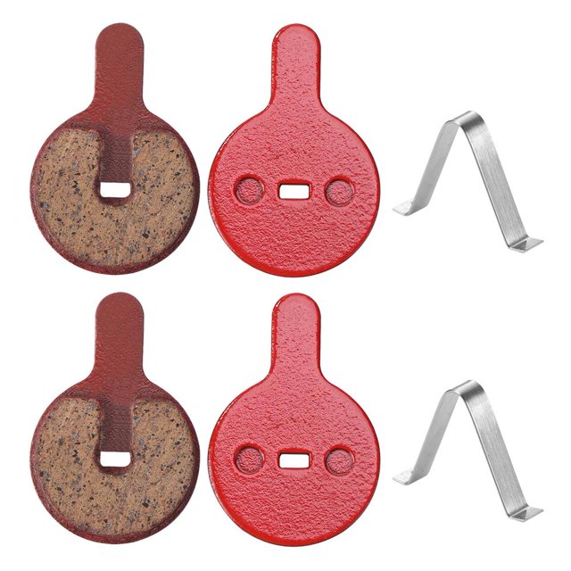 Accesorios para bicicletas 2 pares de pastillas de freno de bicicleta MTB piezas de disco de freno de ciclismo semimetálicas de resina Hugtrwg Para estrenar