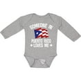 thumbnail image 3 of Inktastic Someone in Puerto Rico Loves Me Boys or Girls Long Sleeve Baby Bodysuit, 3 of 5