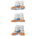 thumbnail image 1 of Chaussettes - Trumpette - Bébé Marin - Orange Garçons (Lot de 3) 0-12M, 1 of 1