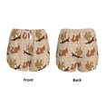 thumbnail image 3 of Balery Cartoon Squirrel Pattern Women's Running Shorts with Liner 2 Pockets Elastic Workout Athletic Gym Yoga Shorts-Medium, 3 of 7