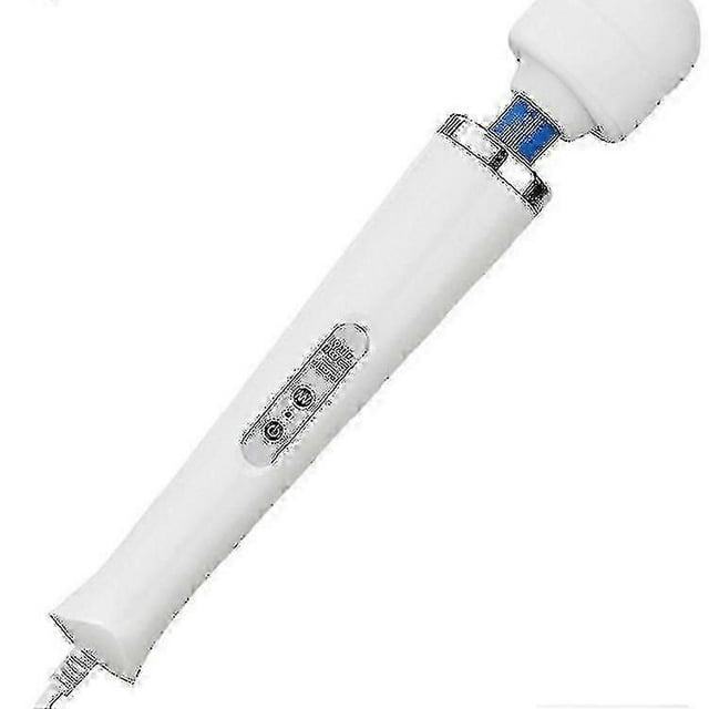 Wand Massager - Relaxation Corded Massage Wand - Back Neck Muscle Tension Vibration Stress Relief(1pcs-white)_lucky_b