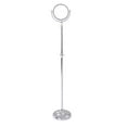thumbnail image 1 of Adjustable Height Floor Standing Make-Up Mirror 8 Inch Diameter with 5X Magnification, 1 of 1