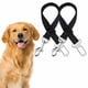 thumbnail image 1 of Juego de 2 fundas universales negras para asientos de coche para perros, funda protectora para asiento trasero con bolsillo de almacenamiento, funda impermeable para asiento de banco de coche y SUV, 1 of 5