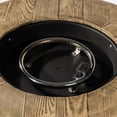 thumbnail image 5 of HOYOA 30" Round Gas Fire Pit Table, 50000 BTU Steel Propane Fire Pit with Rain Cover, Outdoor Gas Fireplace for Backyard, Garden, Patio, 5 of 8
