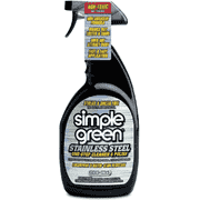 Simple Green Stainless Steel One-Step Cleaner & Polish, 32oz Spray Bottle