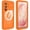 Orange, variant on For Samsung Galaxy S26 Plus Case Waterproof, S26 Plus Case with Built-in Screen & Lens Protector, Shockproof Full Body Protection Phone Case, Compatible with MagSafe/Wireless Charging