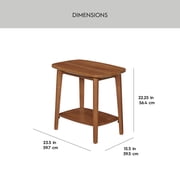 Better Homes & Gardens Greyson End Table, Acorn Finish