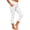 White, variant on SBYOJLPB Women's Capris Pants Plus Size Casual Cropped Yoga Pants with Pockets