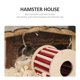 thumbnail image 3 of unbranded Casa De Madera Para Hamster Y Chinchilla Con Para Ejercicio Y Diversión, 3 of 5