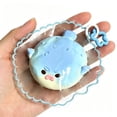thumbnail image 7 of TOYOUME Cute Pufferfish Squishy Creamy Water Texture Squeeze Ball Slow Rise Sensory Fidget for Anxiety Relief, Blue, 7 of 7