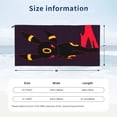 thumbnail image 4 of Toalla de playa Umbreon, suave, de secado rápido, resistente a la arena, para natación, piscina, yoga, gimnasio, camping, toallas de baño ligeras, regalo para niños, niñas, niños y adultos, 27,5 x 55, 4 of 8