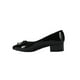 thumbnail image 3 of ZAPATILLA DE VESTIR Y FISTA DE DAMA CHAROL NEGRO MARCA LEON EL02, 3 of 4