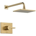 thumbnail image 1 of Delta Faucet Vero 14 Series Single-Function Shower Trim Kit with Single-Spray Touch-Clean Rain Shower Head, Champagne Bronze T14253-CZ (Valve Not Included), 1 of 8