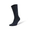thumbnail image 5 of Bamboo Dress Socks for Men Seamless Premium Crew Socks Shoe Size 8 to 11.5 (Navy Blue, 3 Pairs), 5 of 7