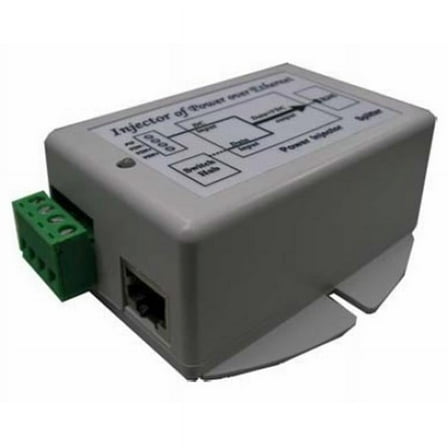 Tycon  9-36VDC Input 48VDC Output 19W DC to DC Converter - PoE Inserter