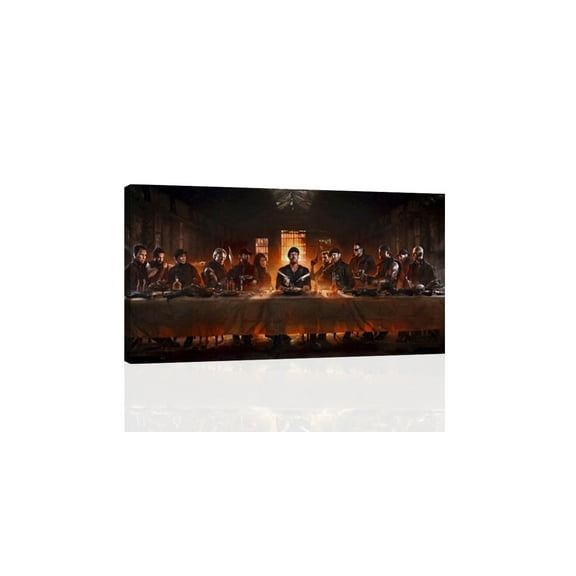 Expendables Last Supper - CANVAS OR PRINT WALL ART
