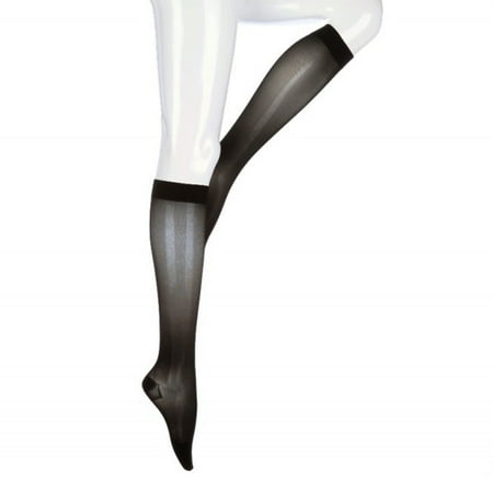 Mediven Sheer and Soft 8-15 mmHg Calf CT Ebony-Large