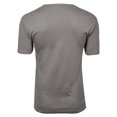 thumbnail image 2 of Tee Jays - Camiseta básica de manga corta con cuello redondo para hombre - 100% Algodón ringspun combed interlock (Piedra), 2 of 3