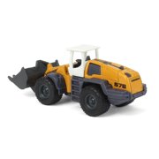 Liebherr 576 Wheel Loader Yellow with White Top Diecast Model by Siku