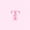 Pink T, variant on Meiyoeat Lovely Bow Letter M Twin Sheet Sets 3pcs for Girls Teens, Gentle Stripe Bedding, Light Pink White