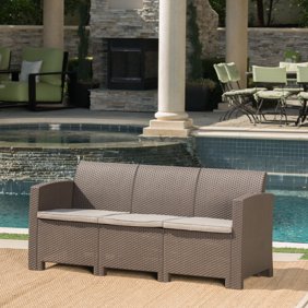 Better Homes And Gardens Azalea Ridge Outdoor Sofa Seats 3