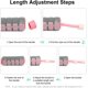 thumbnail image 5 of RV 1 Uds. Cuerda de entrenamiento rosa, cuerda de saltar gratis para Fitness, cuerda de saltar inalámbrica ponderada ajustable para hombres, mujeres y niños, 5 of 5