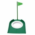 thumbnail image 2 of Jrocdr Indoor Outdoor Golf Putting Cup With Hole Flag Training Putter Practice Aid Automatic Baseball Pitching compatible with Machine Tennis Us Open Tennis Bag, 2 of 9