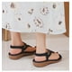 thumbnail image 5 of Sandalias para mujer con suela de goma PU suave con cuentas elásticas, 5 of 8