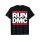 thumbnail image 1 of Women's Black Cotton Short Sleeve Run DMC official Logo T-Shirt, 1 of 6