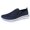 Blue, variant on Men's Walking Shoes Comfortable Breathable Sneakers Lightweight Soft Sole L𝗈afers Shoes Laceless Tennis Athlet𝗂c Shoes S𝗅ip On Casual Sport Shoes for Summer and Autumn