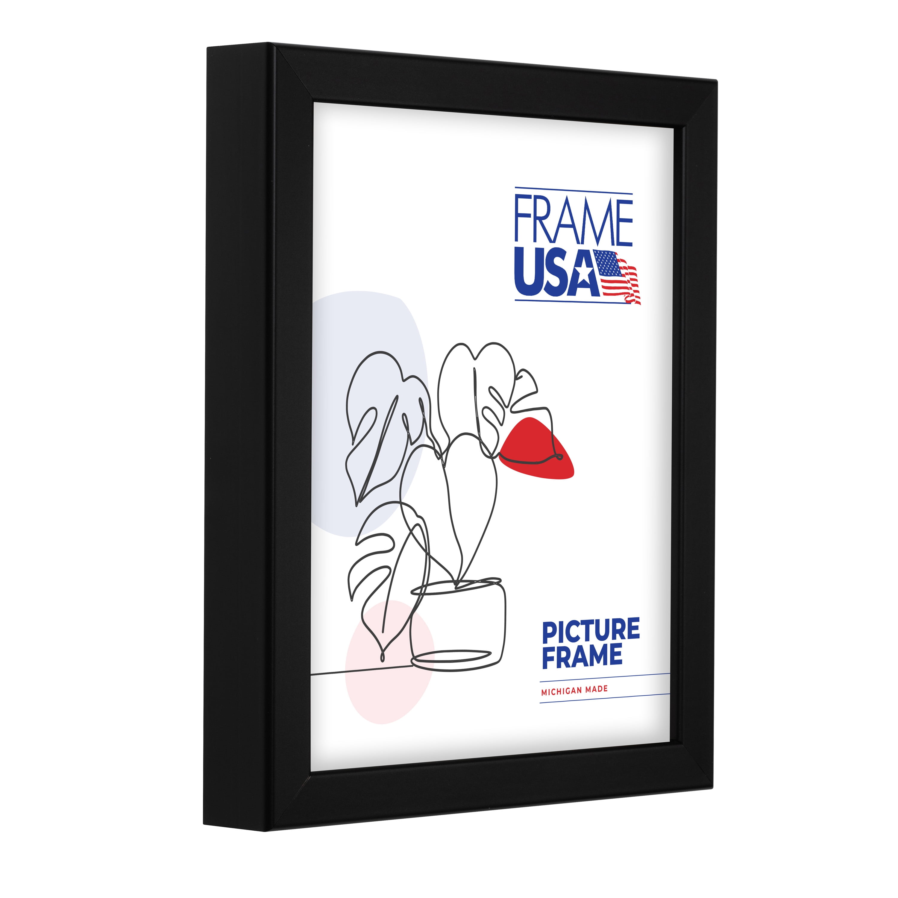 True Depth Black 18x24 Inch Picture Frame