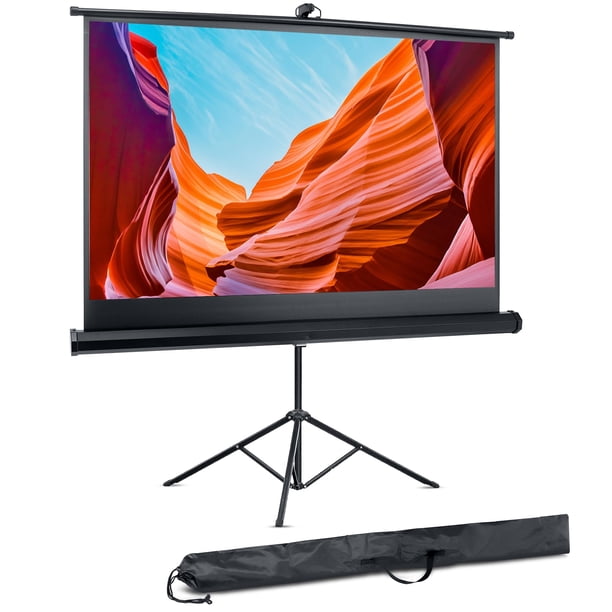 Pantalla de proyector Pyle portátil de 60 pulgadas con soporte para trípode