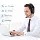 thumbnail image 2 of Bluetooth Wireless Headset with Microphone for Call Center Office, 2 of 5