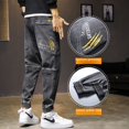 thumbnail image 4 of Pants Men‘s New Spring 2024 Loose All-match Work Pants Summer High-end Fashion Explosions Men‘s Jeans, 4 of 7
