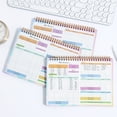 thumbnail image 4 of Budget Planner Monthly Budget Book Bill Organizer Undated, B5 Financial Budget Planner with Binder - Expense Tracking Notebook for Household & Personal Finance Management, Budget Planner Yellow, 4 of 8