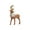 Brown, variant on Kezqiaxn Christmas Reindeer Decorations, Reindeer Christmas Decorations, Tabletop Christmas Reindeer Figurines with Crystals Necklace, Elegant Deer Decor Christmas Table Centerpieces Supplies Brown