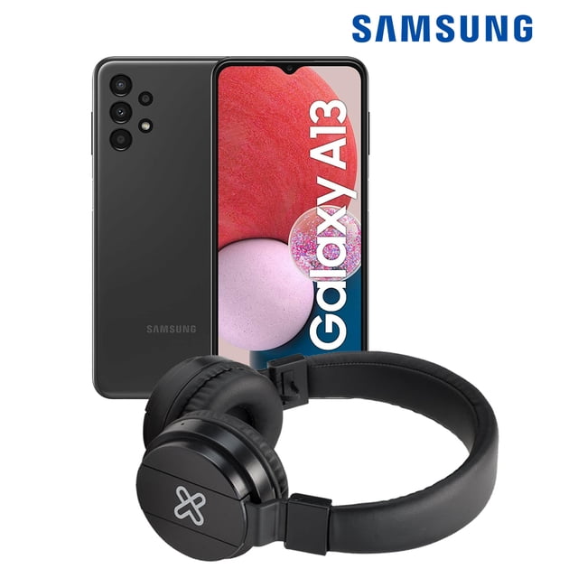 Smartphone Samsung Galaxy A13 Octa-Core RAM 4GB ROM 128GB 6.6" 5000mAh 50MP Audifonos KHS-620 Bluetooth SM-A135M/DS
