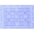 thumbnail image 1 of Ahgly Company Indoor Rectangle Abstract Blue Modern Area Rugs, 6' x 9', 1 of 4
