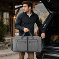 thumbnail image 2 of Large Foldable Travel Duffel Bag 65L/85L/115L, Water-Resistant Weekender Bag, 2 of 6