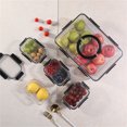 thumbnail image 3 of Divided Serving Tray with Lid and Handle Portable Snackle Box Charcuterie Container Airtight Snack Box for Picnic Entertaining Party C, 3 of 6