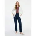 thumbnail image 4 of Time and Tru Women's V-Neck Cardigan Sweater, Lightweight, Sizes XS-XXXL, 4 of 7