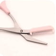 thumbnail image 2 of Tijeras para cejas con peine, herramienta de belleza para recortar cejas, 2 of 5